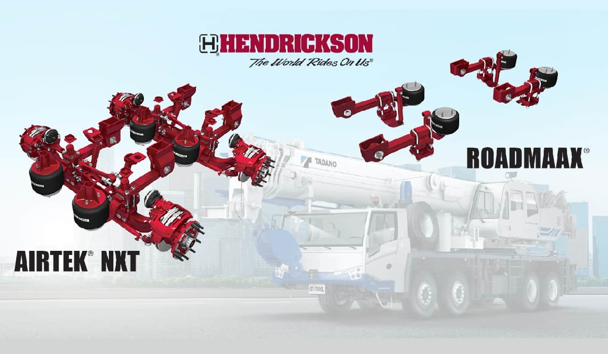 Tadano incorpora los sistemas de suspensión de Hendrickson Revista TyT