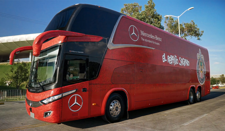 Chivas llega a la final con la estrella de Mercedes-Benz Autobuses