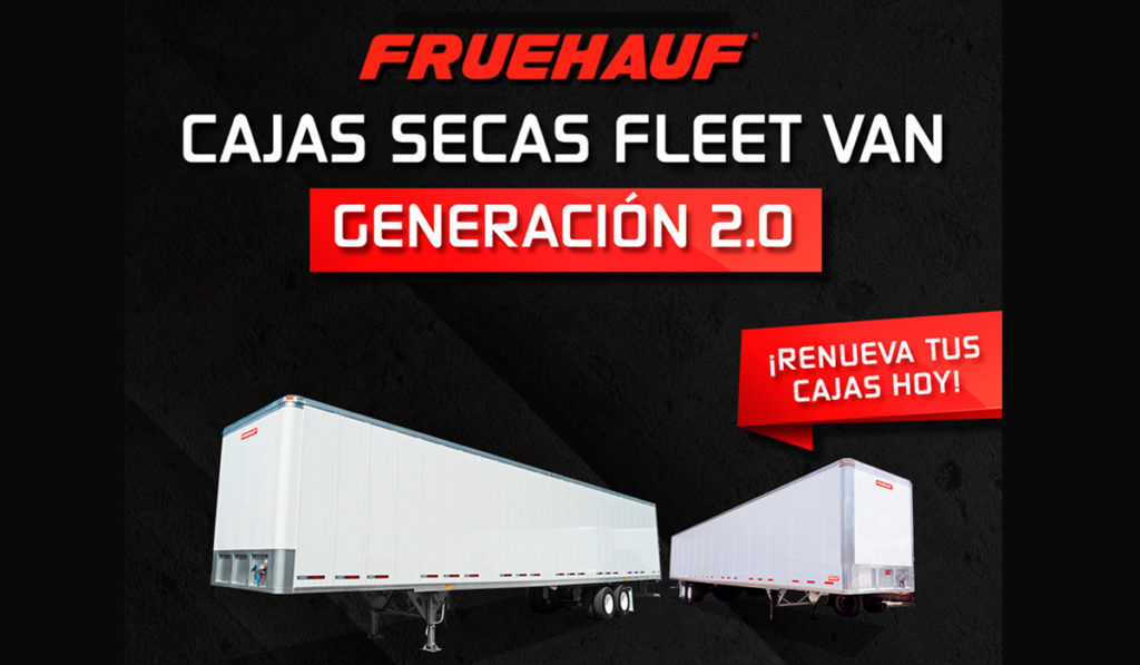 Fruehauf presenta su caja seca Fleet Van con suspensión SAF-Holland