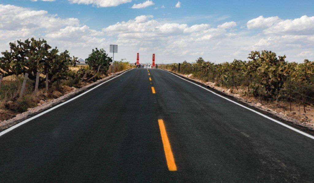 Con inversión de 30 mdp, Zacatecas rehabilita la carretera La Quemada