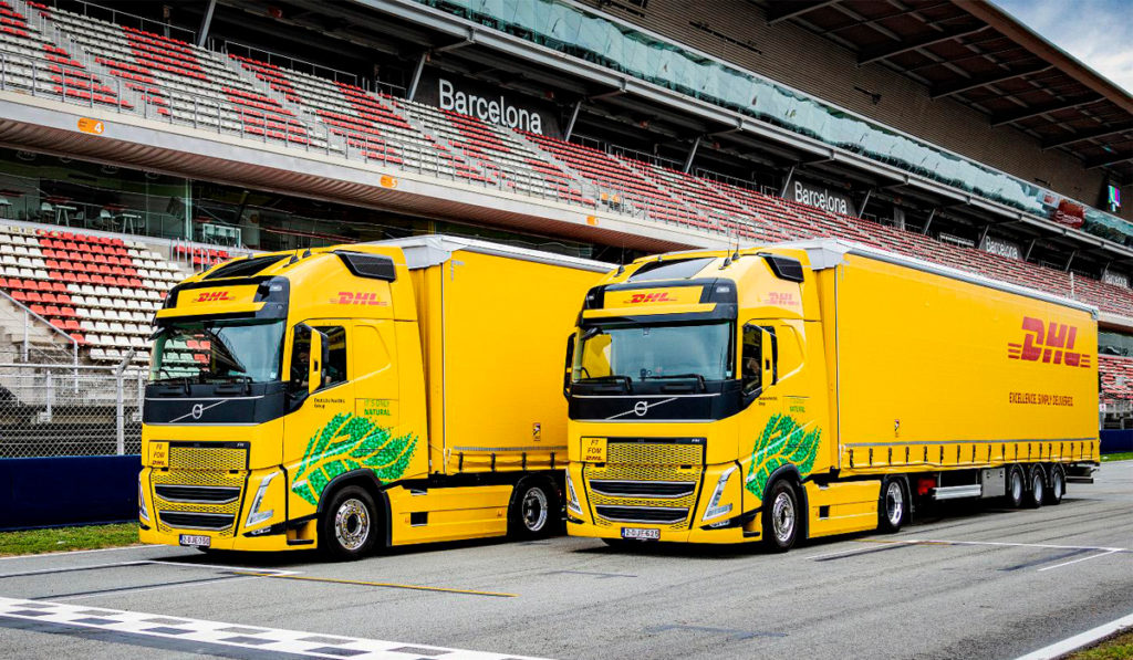 DHL pone en marcha sus primeros camiones impulsados por biocombustibles