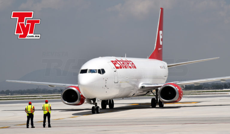 Estafeta aterriza sus operaciones de carga aérea en el AIFA