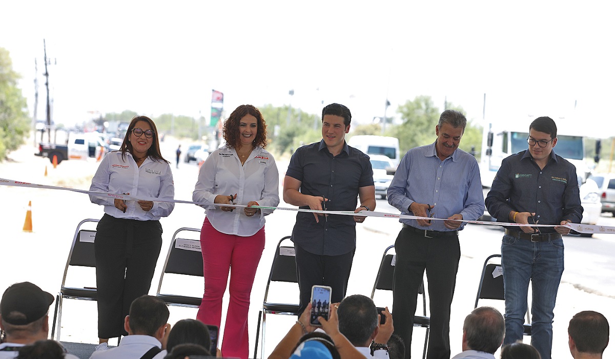 Inauguran carretera General Zuazua; prometen 115,000 mdp para plan