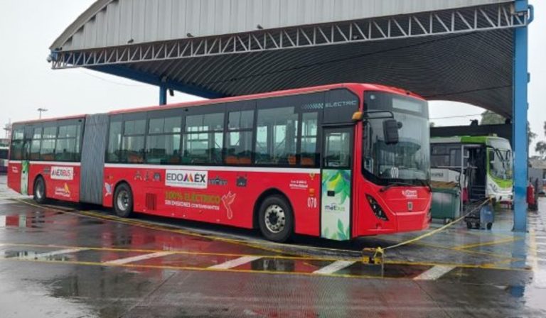 Edomex realiza pruebas en Mexibús con autobús eléctrico