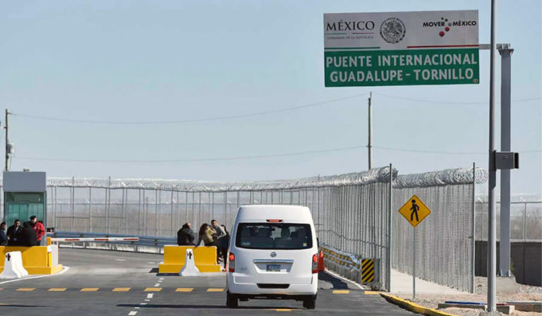 Cruce de camiones se reanudará en el puerto fronterizo Tornillo-Guadalupe
