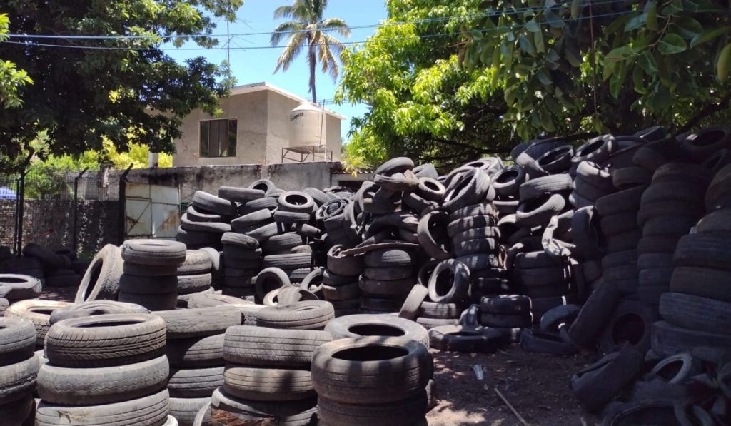 Segunda etapa de Llantatón 2023 colecta 18 toneladas de neumáticos en Morelos