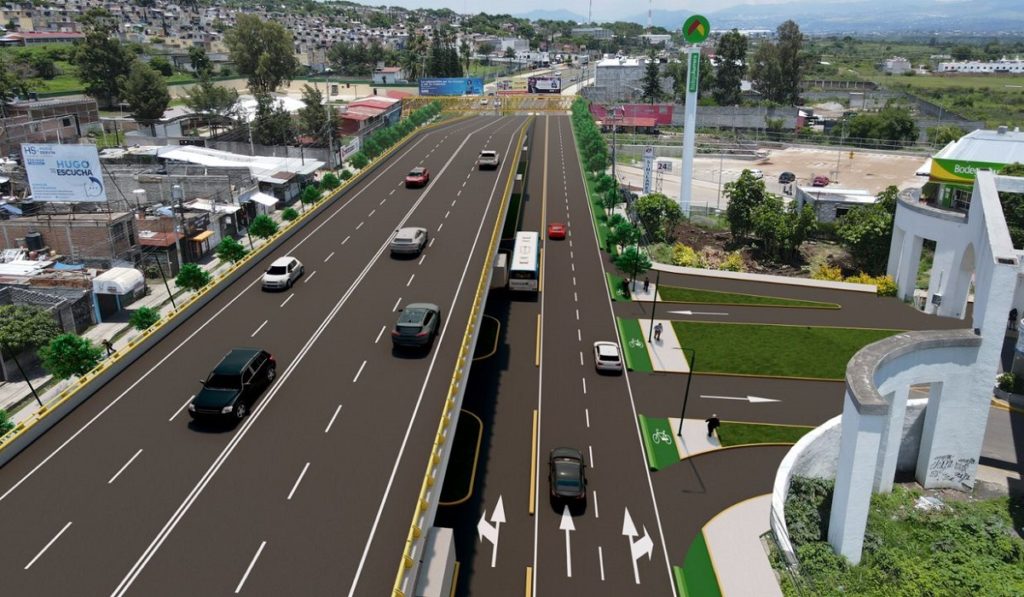 Construirá Michoacán paso vehicular en Villas del Pedregal