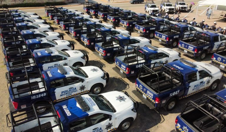 Refuerzan seguridad en León, Guanajuato, con 48 patrullas