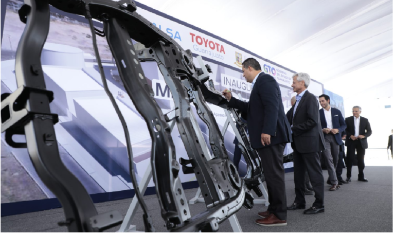 Metalsa inaugura la planta de chasises para Toyota en Guanajuato