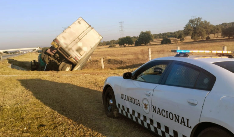 Baja la participación de vehículos pesados de carga en accidentes en carreteras
