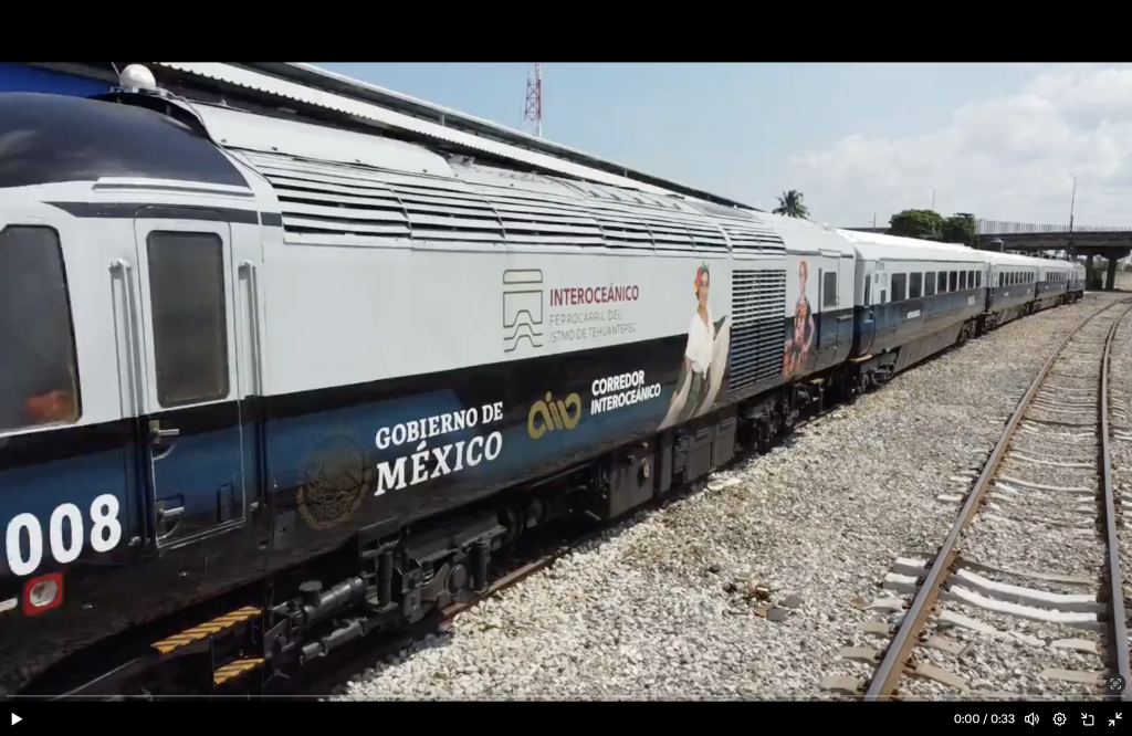 Tren Interoceanico Istmo de Tehuantepec
