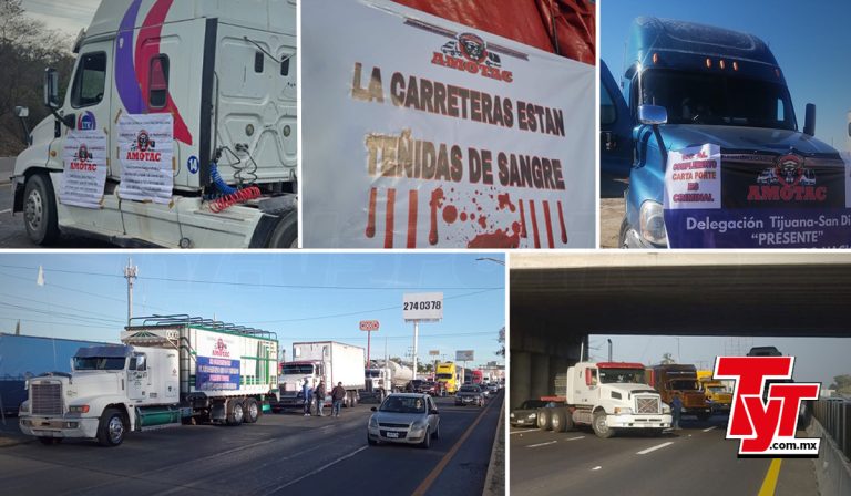 AMOTAC paro transportistas