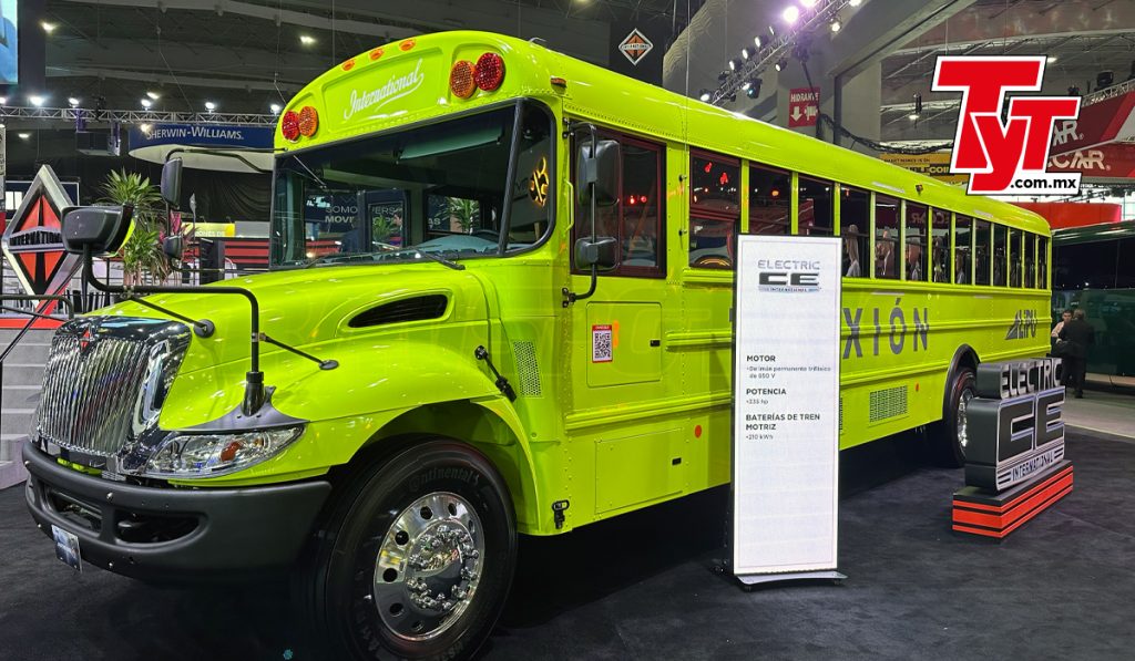 International entrega el primer autobús eléctrico para transporte escolar 