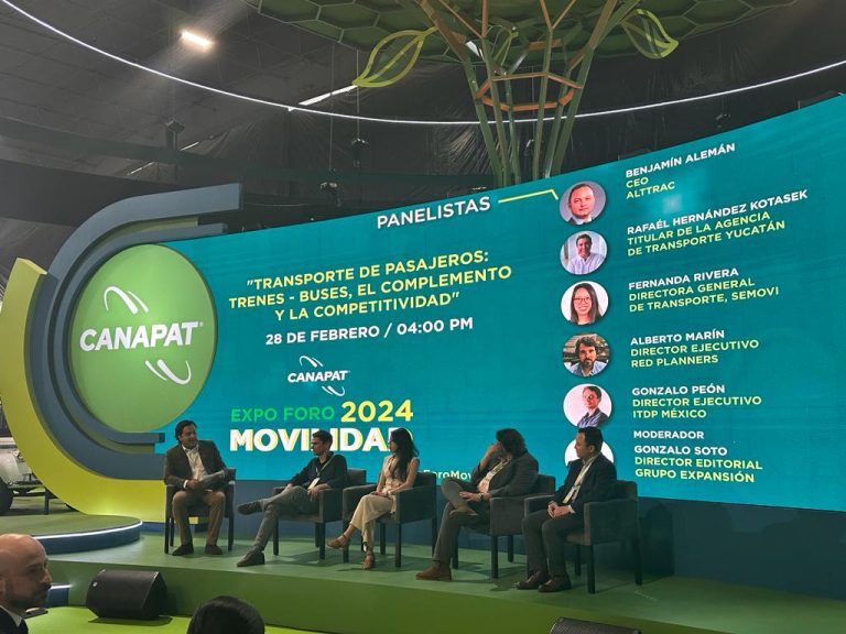 Es momento de pensar en trenes interurbanos para mover carga y pasaje: Expo Foro Movilidad