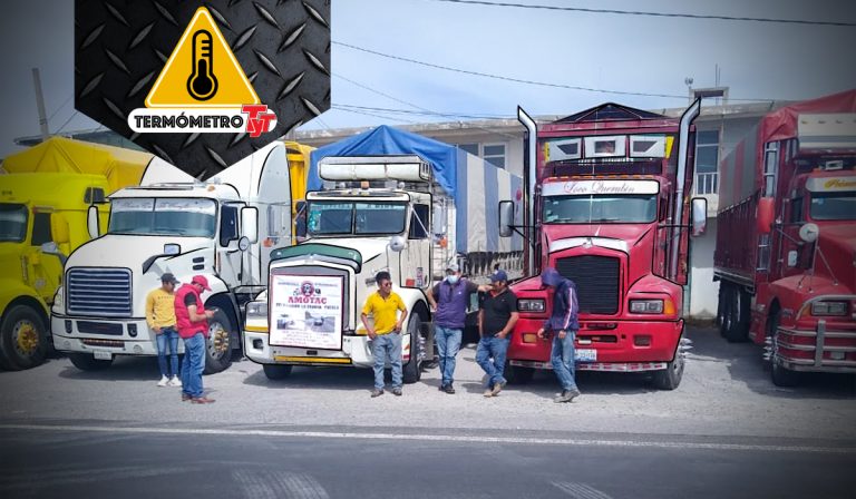 ¿A favor o en contra? Esto opinan transportistas sobre las manifestaciones