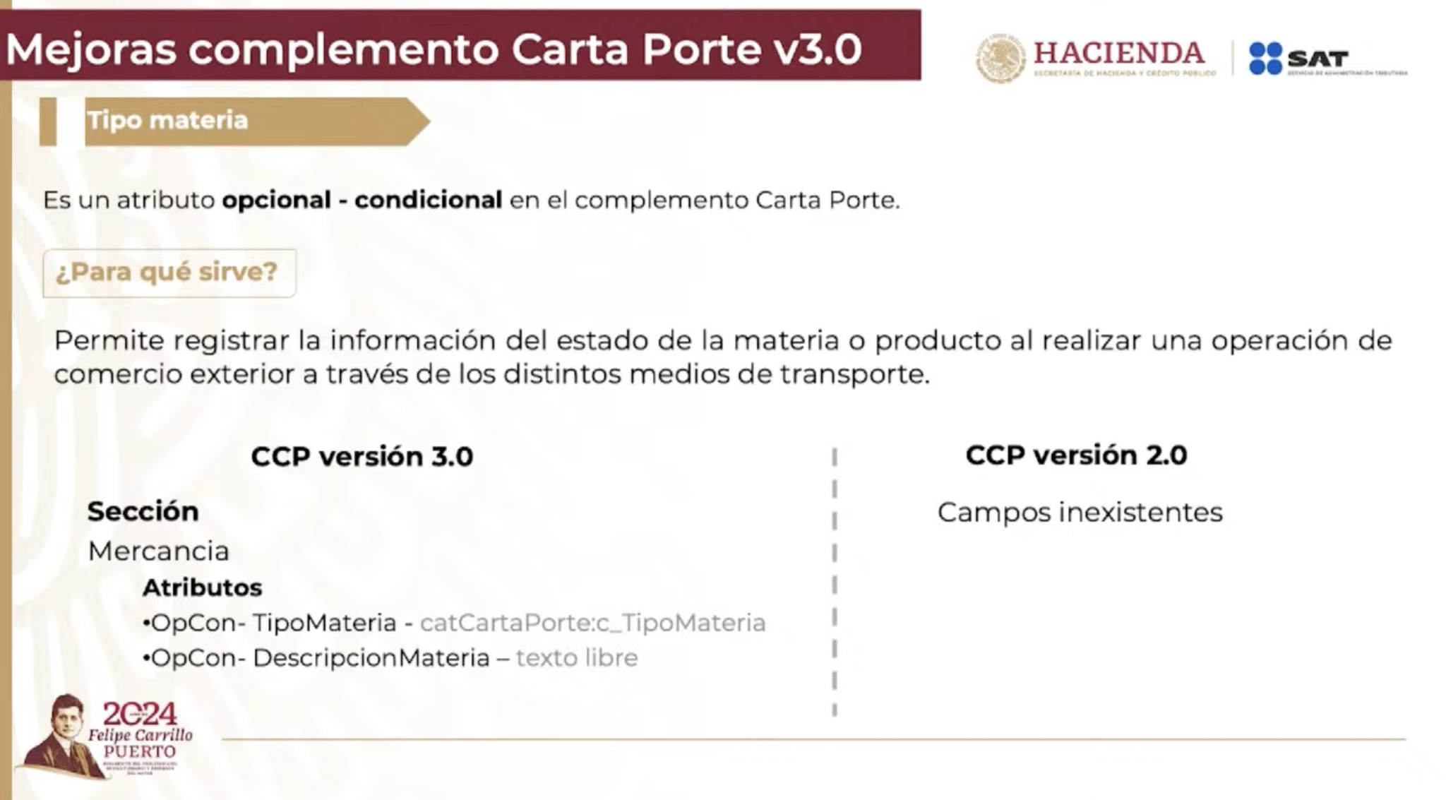 Complemento Carta Porte 3.0, única versión válida a partir del 1 de ...