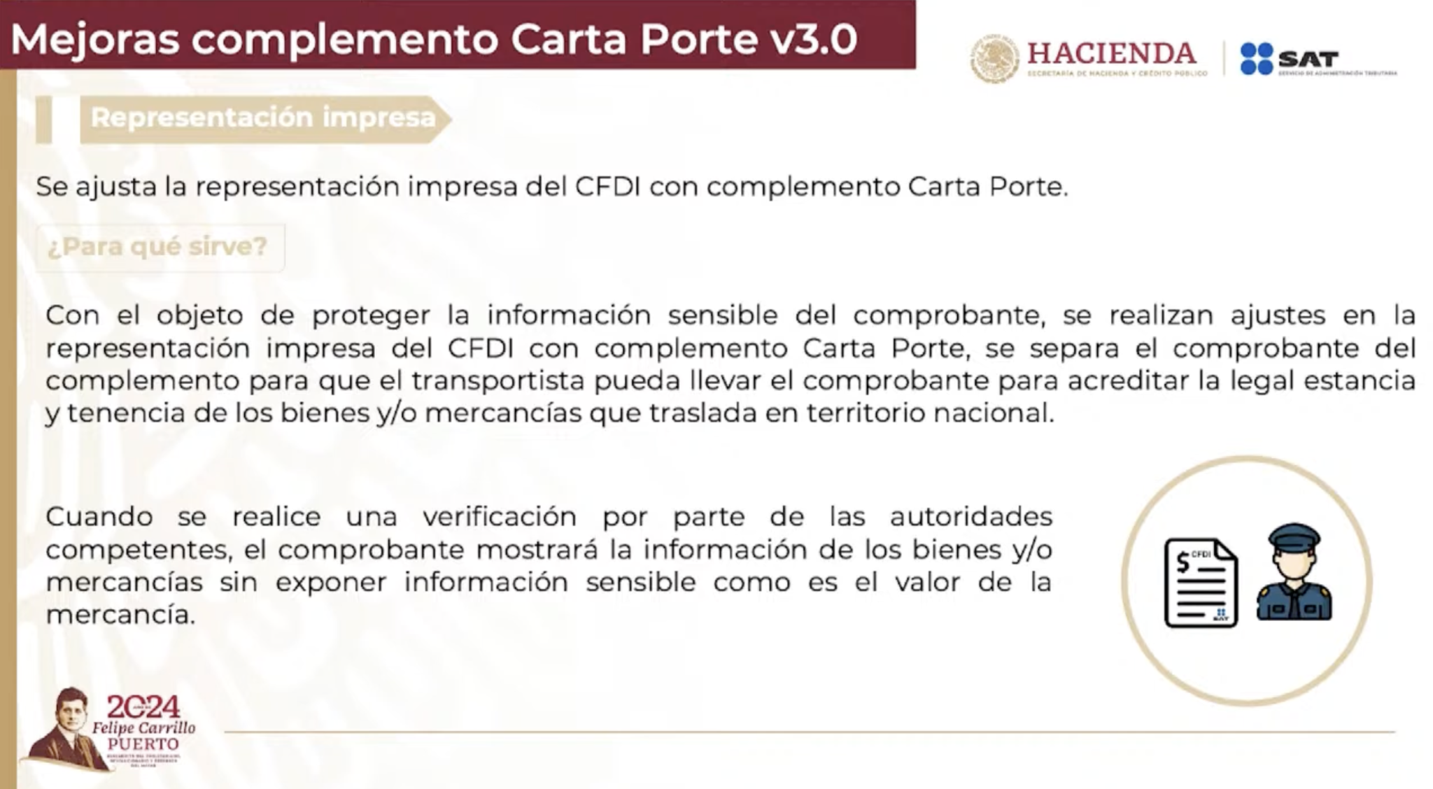 Complemento Carta Porte 3.0, única versión válida a partir del 1 de ...