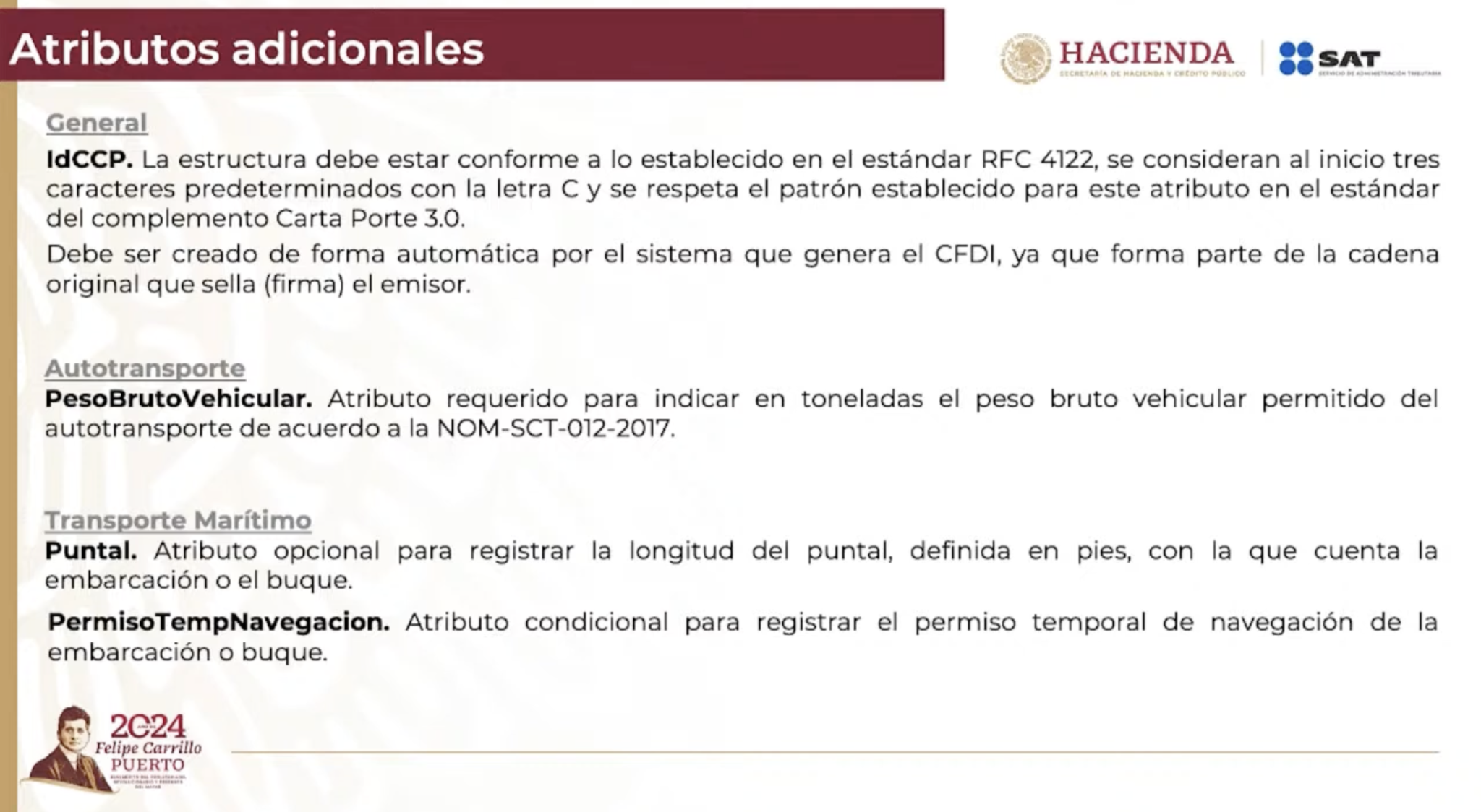 Complemento Carta Porte 3.0, única versión válida a partir del 1 de ...