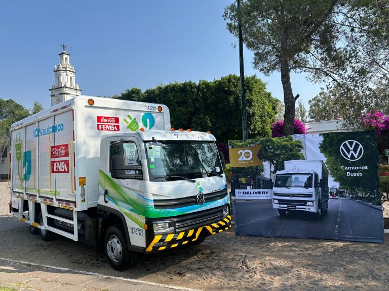 El eDelivery 14 de Volkswagen Camiones y Buses se une a la operación de Coca-Cola FEMSA
