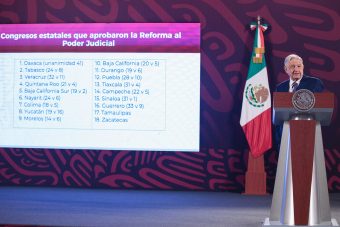 AMLO publicará reforma al Poder Judicial el 15 de septiembre, día de 'El Grito'