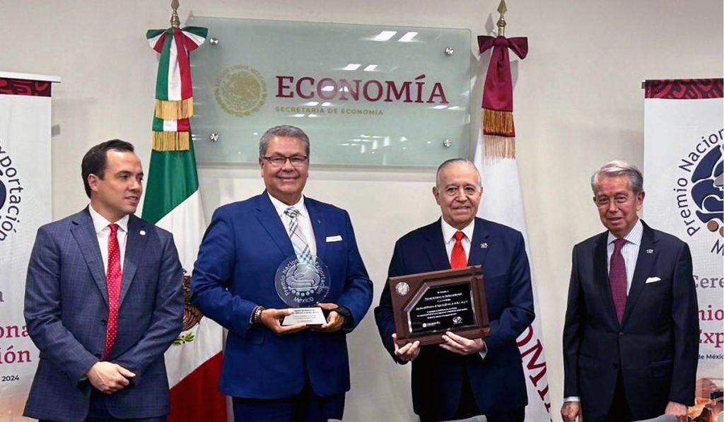 Mexlog / Águilas del Desierto obtiene el Premio Nacional de Exportación