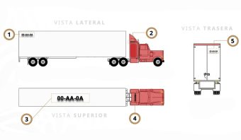 SICT prepara reglas para la identificación aérea de vehículos de autotransporte