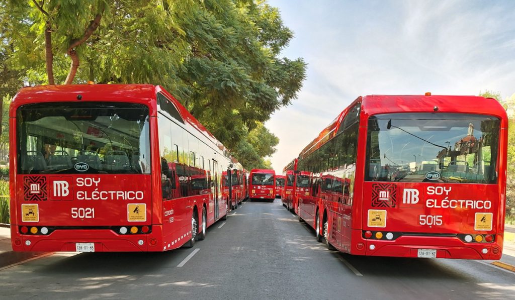 CISA opera el 17.5% de los autobuses eléctricos de México