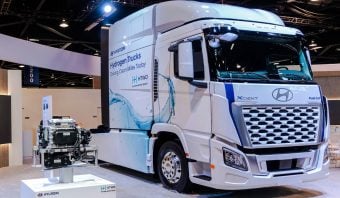 Hyundai Motor presenta su renovado XCIENT de celda de combustible en ACT Expo 2025