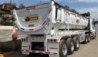 Grupo Logístico Empremar estrena cinco unidades tipo volteo de Fruehauf