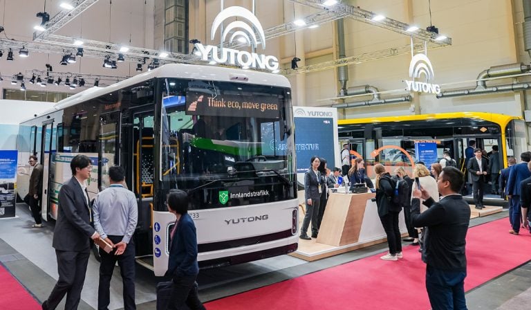 Yutong lanza su autobús interurbano eléctrico diseñado para el mercado europeo