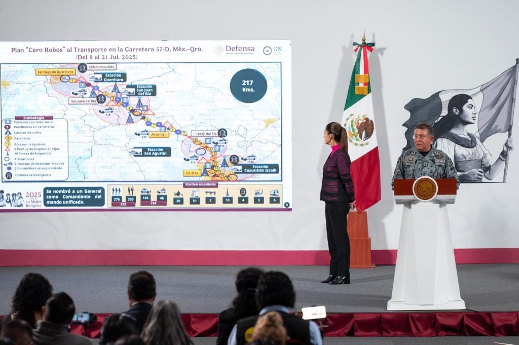 Nace el plan “Cero Robos” contra asaltos a transportistas, ya opera en tres carreteras