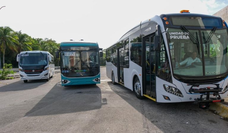 Pruebas-autobuses-Chetumal-QRoo