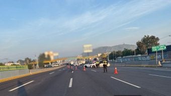 Transportistas bloquean la México-Puebla, exigen alto a robos y violencia
