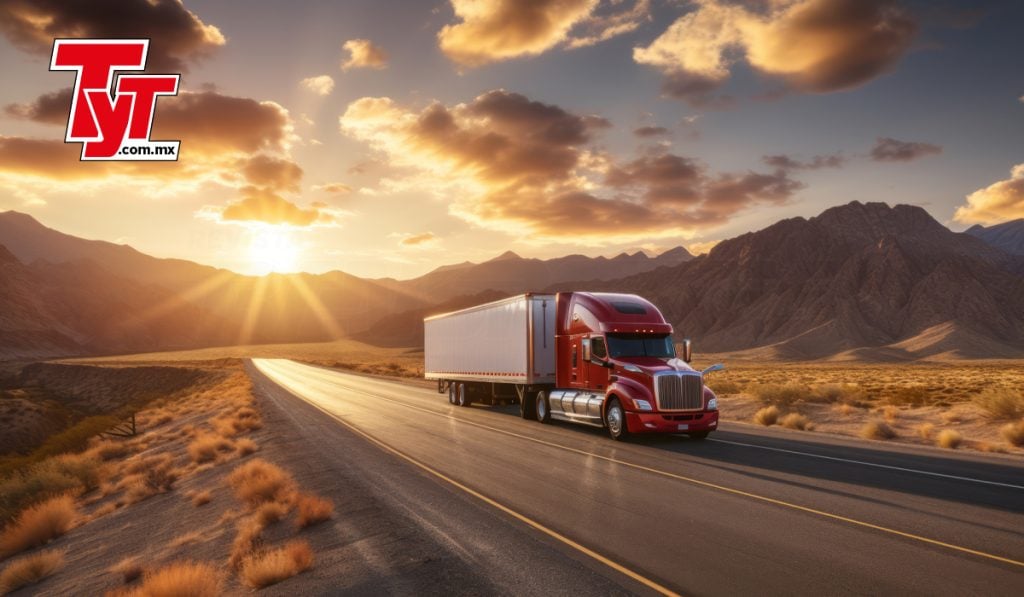 Autotransporte México-EU reporta su mejor mayo en valor de carga