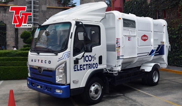Auteco y Cemsa presentan el primer camión recolector 100% eléctrico con ingeniería mexicana