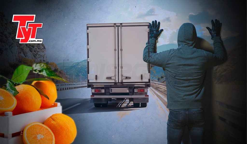 Recuperan tracto cargado de 17 toneladas de naranjas