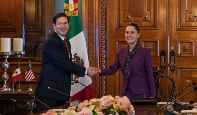 Sheinbaum y Marco Rubio