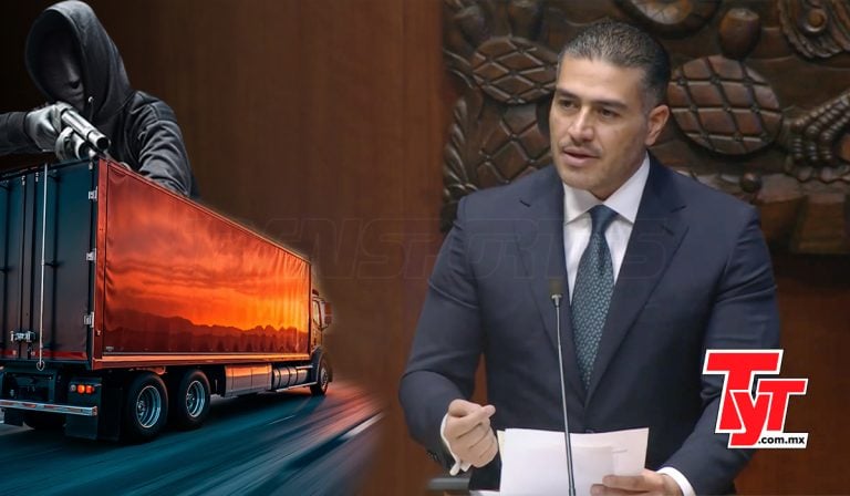 Robo a transporte de carga Harfuch