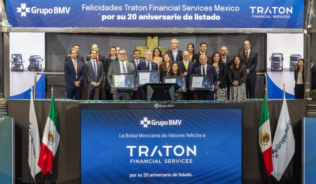 TRATON Financial Services México celebra 20 años en los mercados de capitales del país