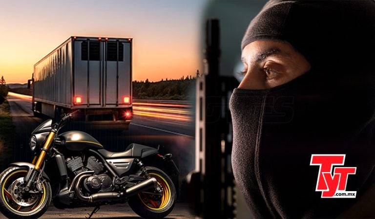 Robo-carga-de-motos-tractocamion-Michoacán