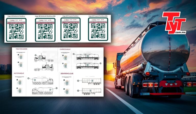 Código QR transporte de combustibles