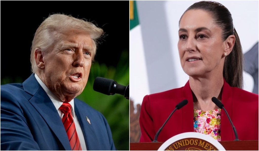 Trump y Sheinbaum