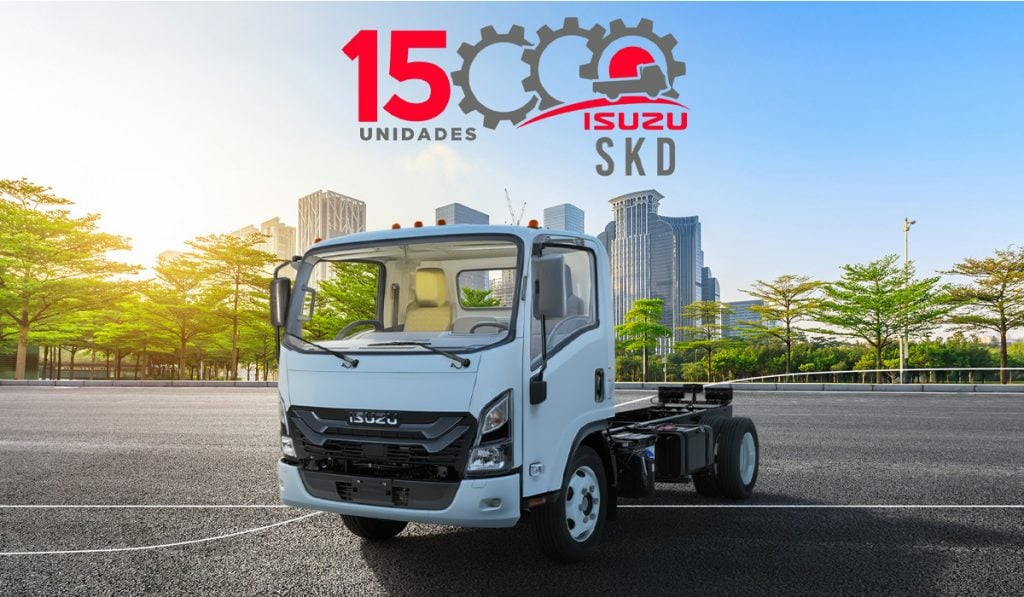 Isuzu llega a las 15,000 unidades ensambladas en México