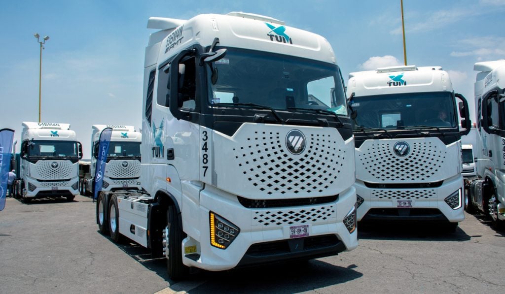 TUM Transportistas recibe la primera flota del FOTON Galaxy en México