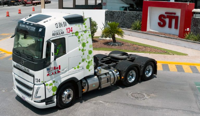 STI apuesta por una flota sustentable a bordo del Volvo FH GNL 